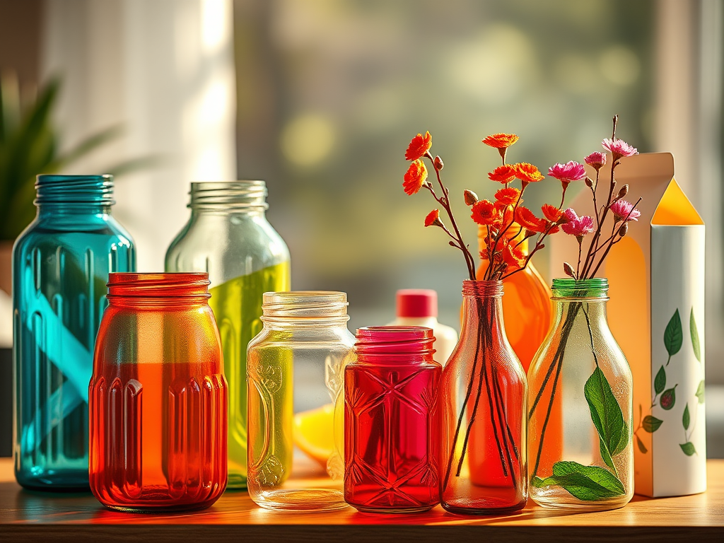 Riciclo creativo: trasforma oggetti di uso comune in decorazioni&nbsp;uniche