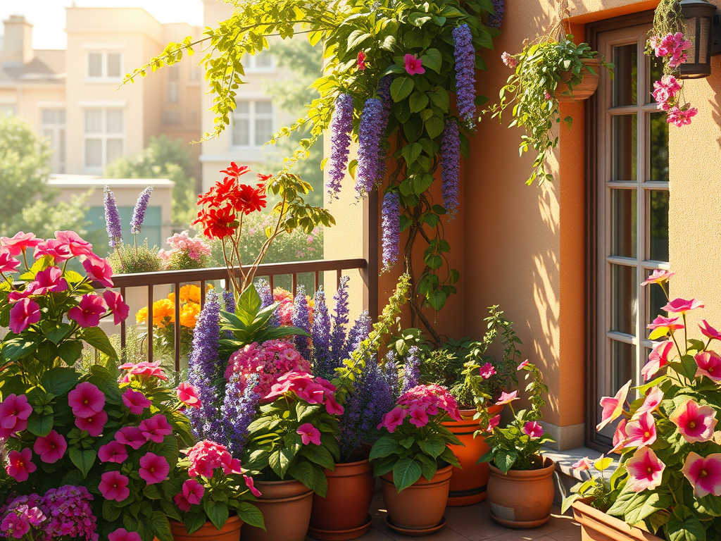 🌿 Giardino in terrazzo: 5 piante facili da curare anche per&nbsp;principianti